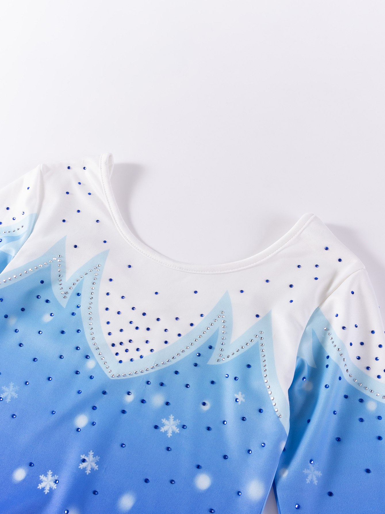 Gradient Color Snowflake Print - Crossfit Event avis et prix