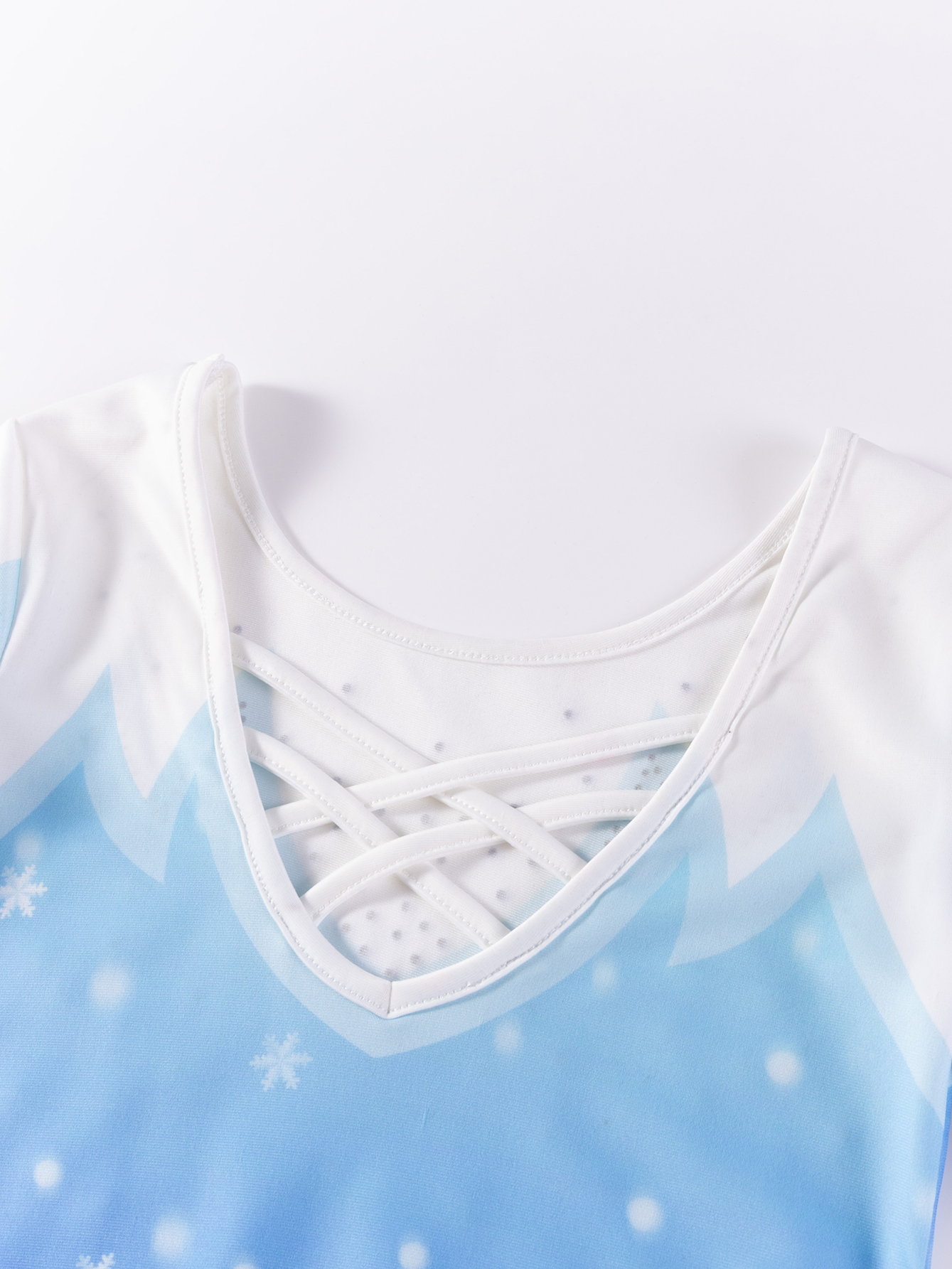 Gradient Color Snowflake Print - Crossfit Event avis et prix