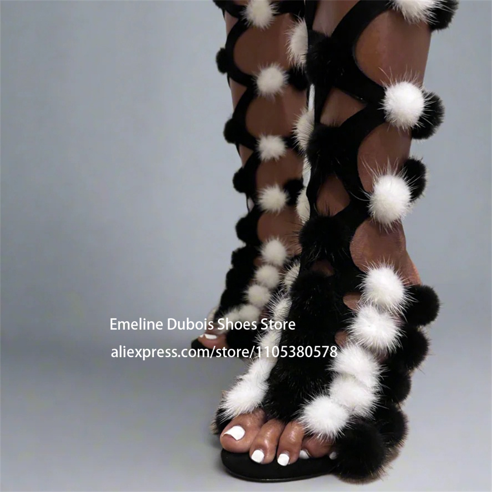 Black Suede Knee High Heels Sa - Crossfit Event avis et prix