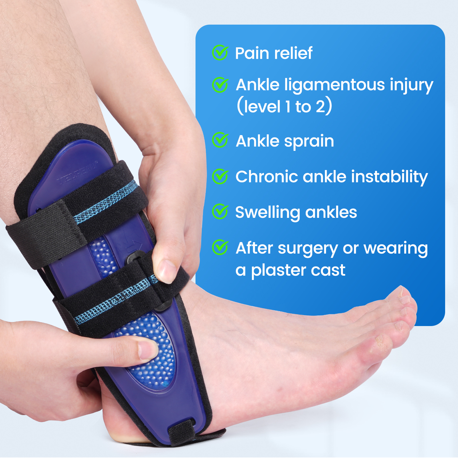 VELPEAU Ankle Brace Support fo - Ankle Mobility Band avis et prix