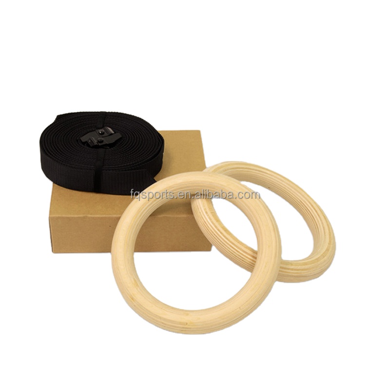 Outdoor Fitness Equipment Gym  - Gymnastic Ring Wood avis et prix