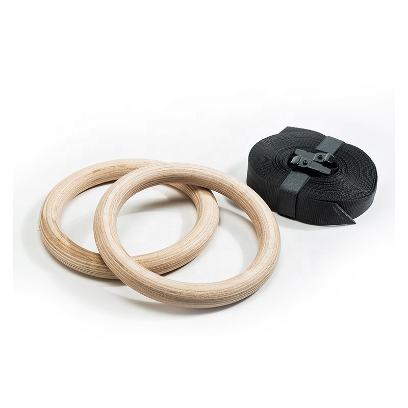 Outdoor Fitness Equipment Gym  - Gymnastic Ring Wood avis et prix