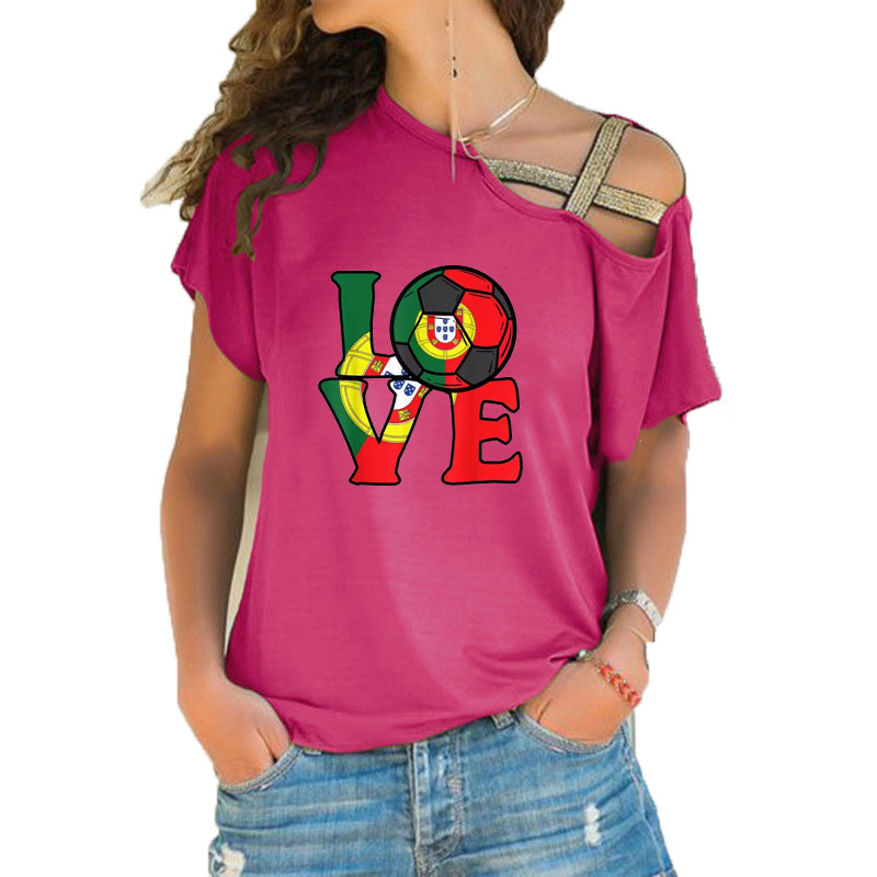 Women Loose Slash Neck T Shirt - Crossfit Accessories avis et prix
