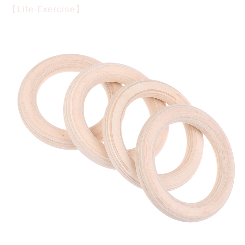 2Pcs/Pairs Wooden Ring Portabl - Gymnastic Ring Wood avis et prix
