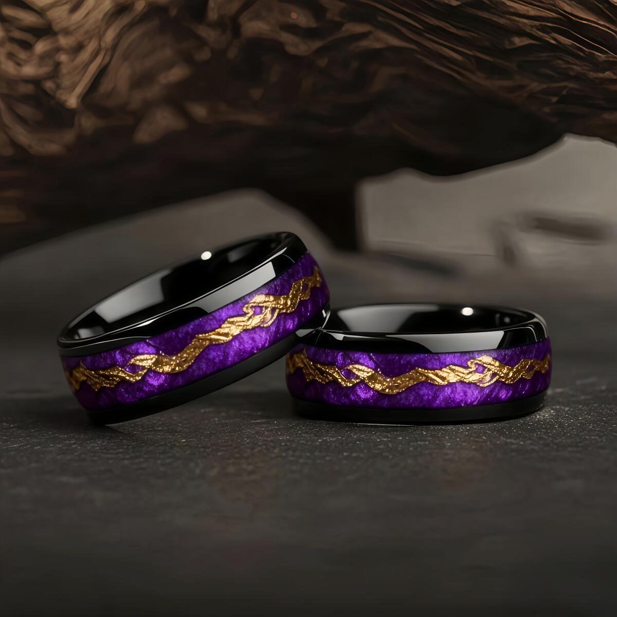 Fashion Black Men Stainless St - Gymnastic Ring Wood avis et prix