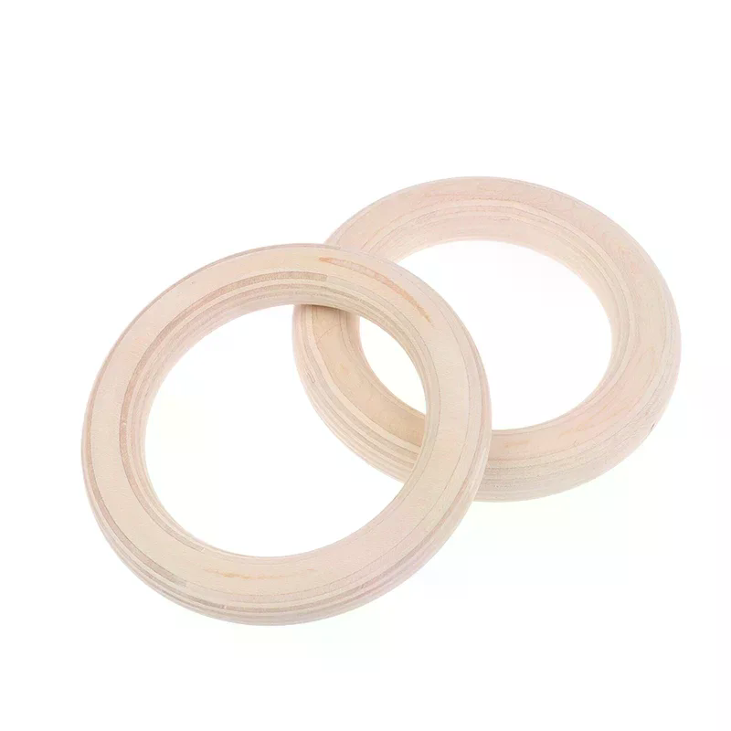 2Pcs/Pairs Wooden Ring Portabl - Gymnastic Ring Wood avis et prix