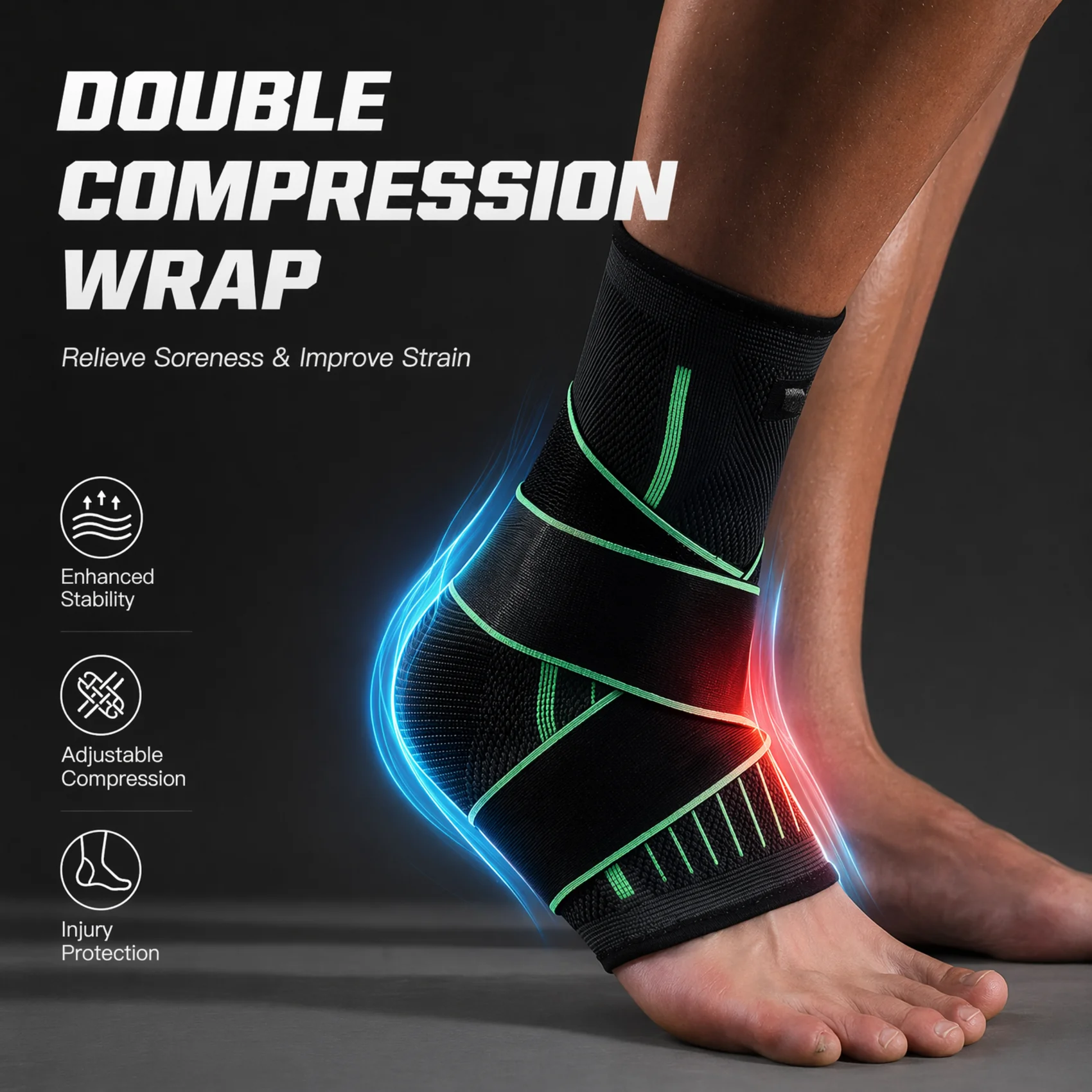 Breathable Compression Ankle B - Ankle Mobility Band avis et prix