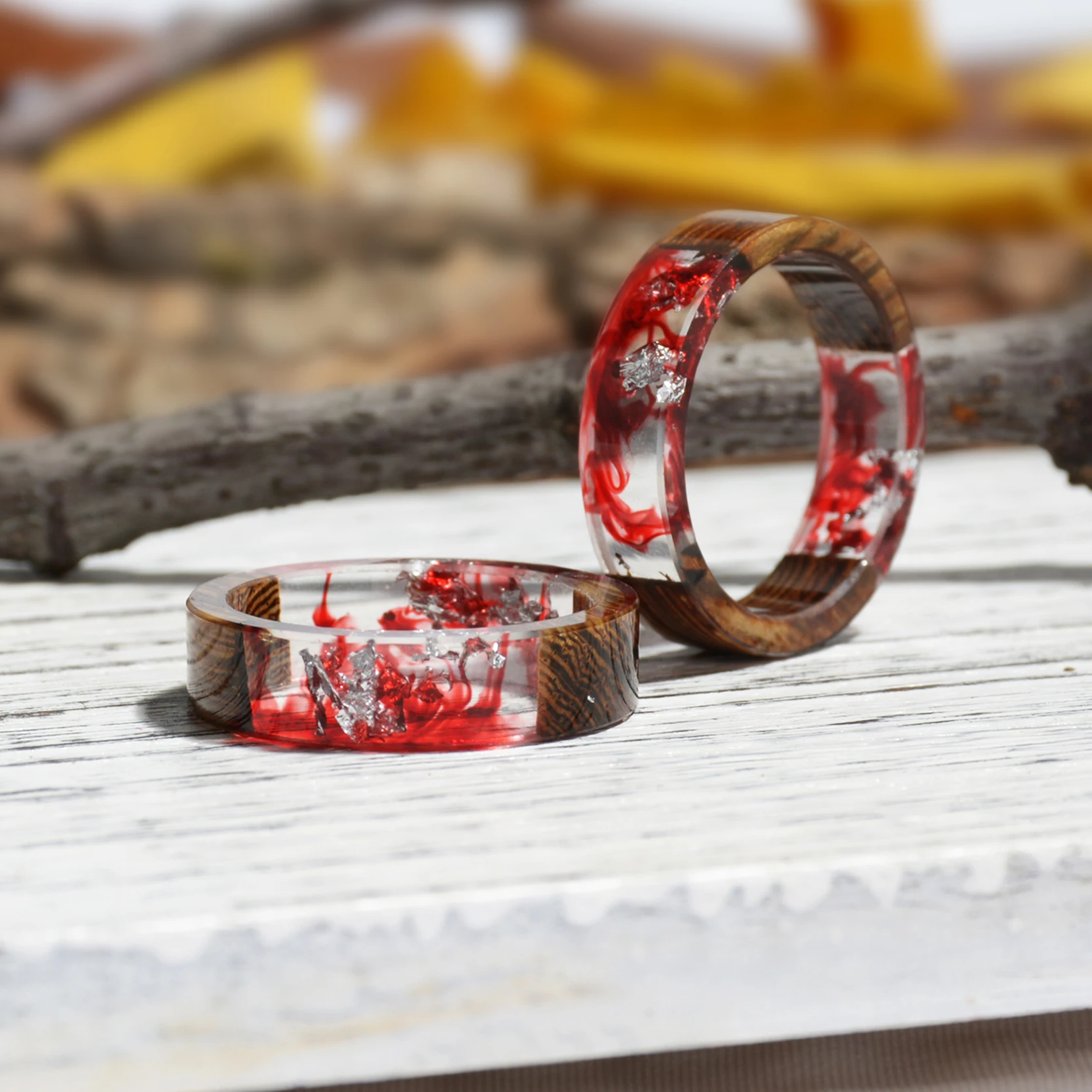 Wood Resin Ring Transparent Ep - Gymnastic Ring Wood avis et prix