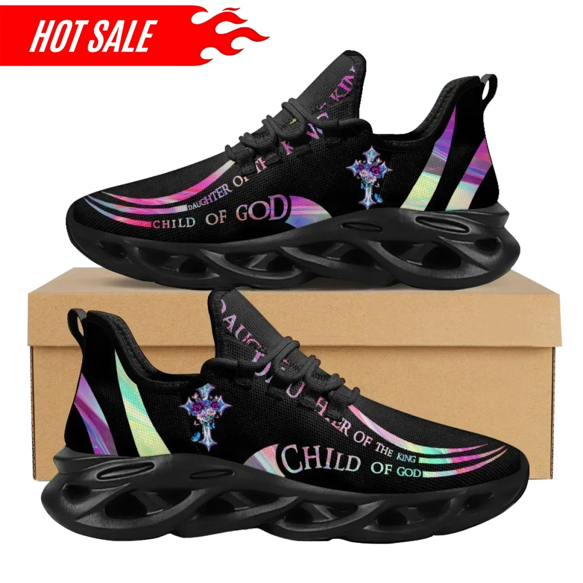 Hot Cross Christian God Print  - Crossfit Training avis et prix