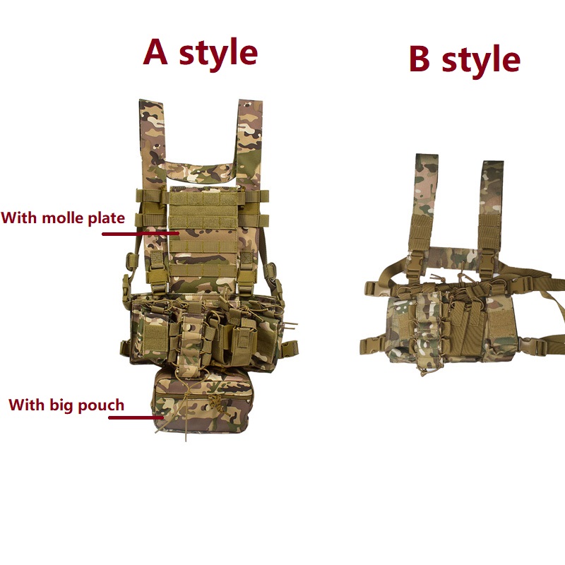 D3CR Chest Rig Vest Multicam B - Crossfit Gear Men avis et prix
