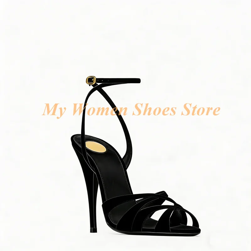 Cross Strap Open Toe Sandals A - Crossfit Outfit avis et prix