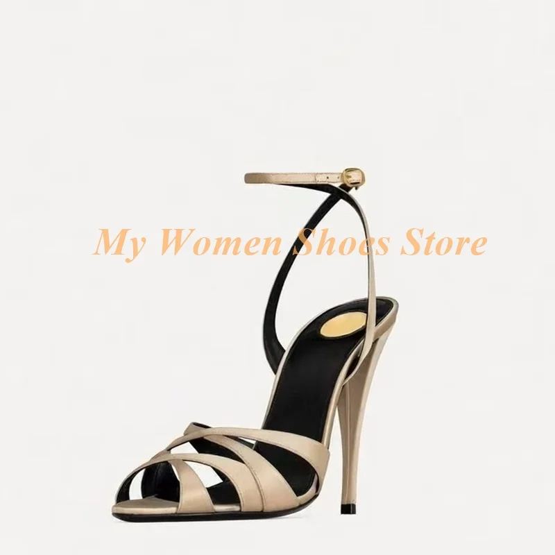 Cross Strap Open Toe Sandals A - Crossfit Outfit avis et prix