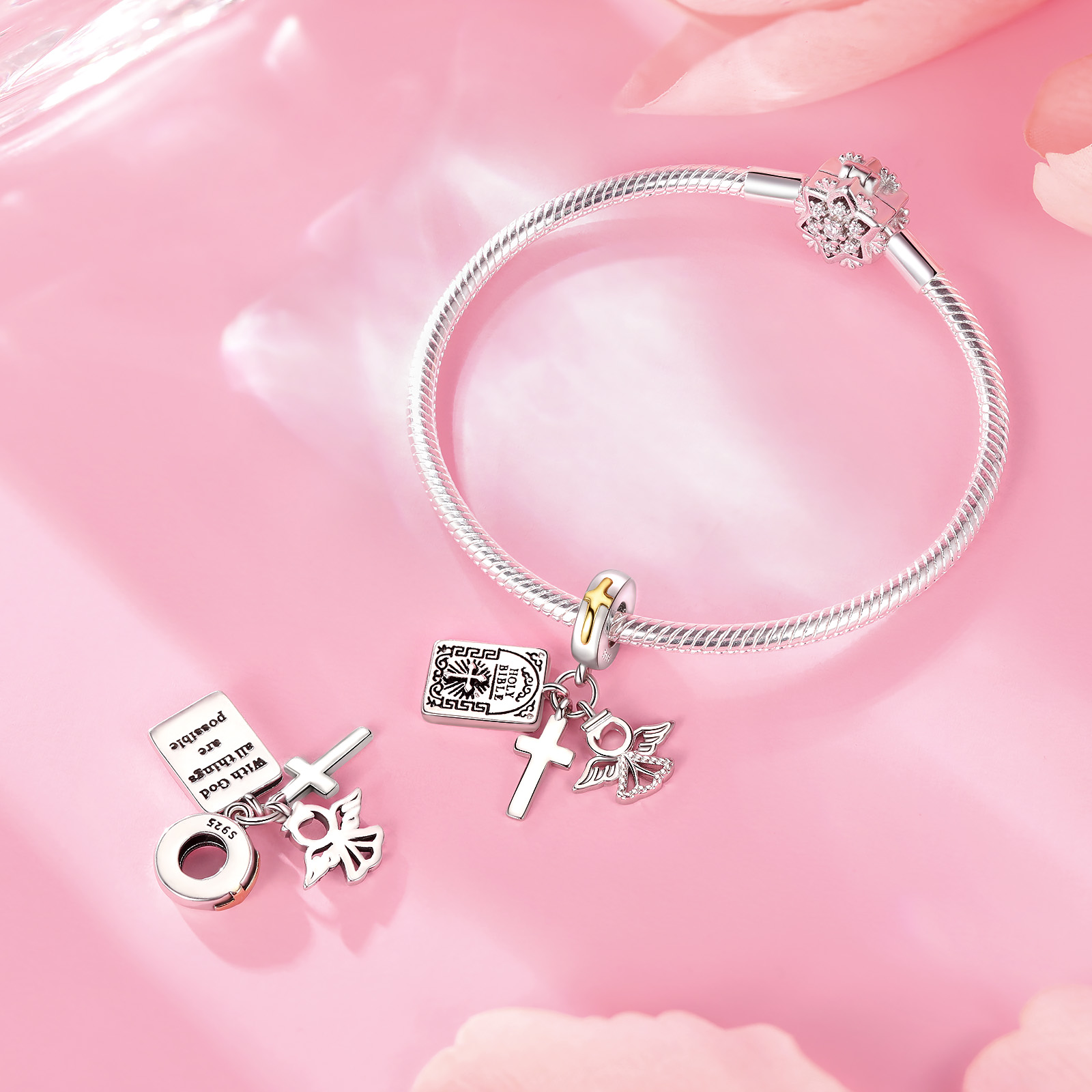 925 Sterling Silver Charm Holy - Crossfit Accessories avis et prix
