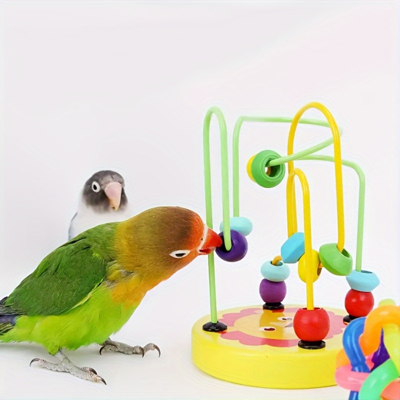 Bird Training Toy Supplies Lov - Gymnastic Ring Wood avis et prix