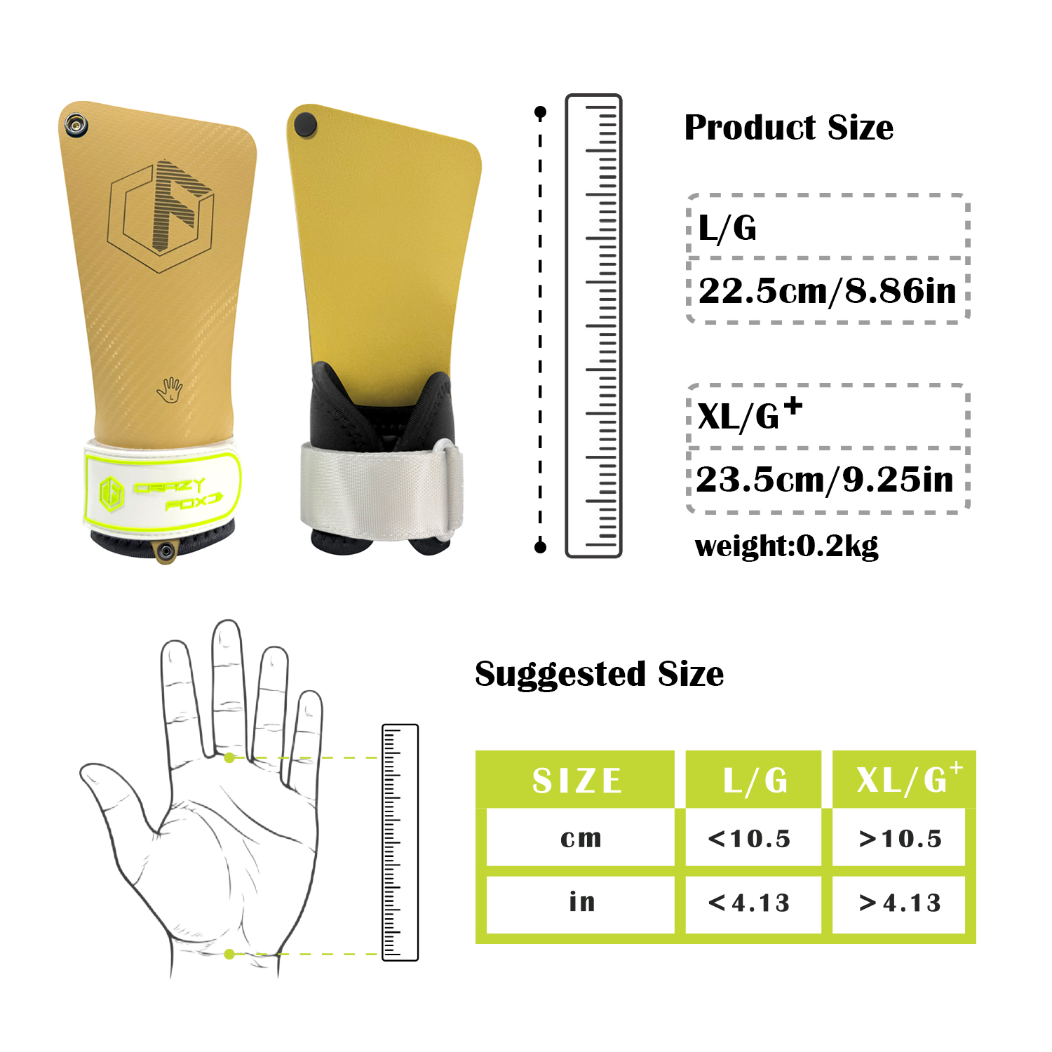 Natural Rubber Anti‑Slip Palm  - Crossfit Training Gear avis et prix