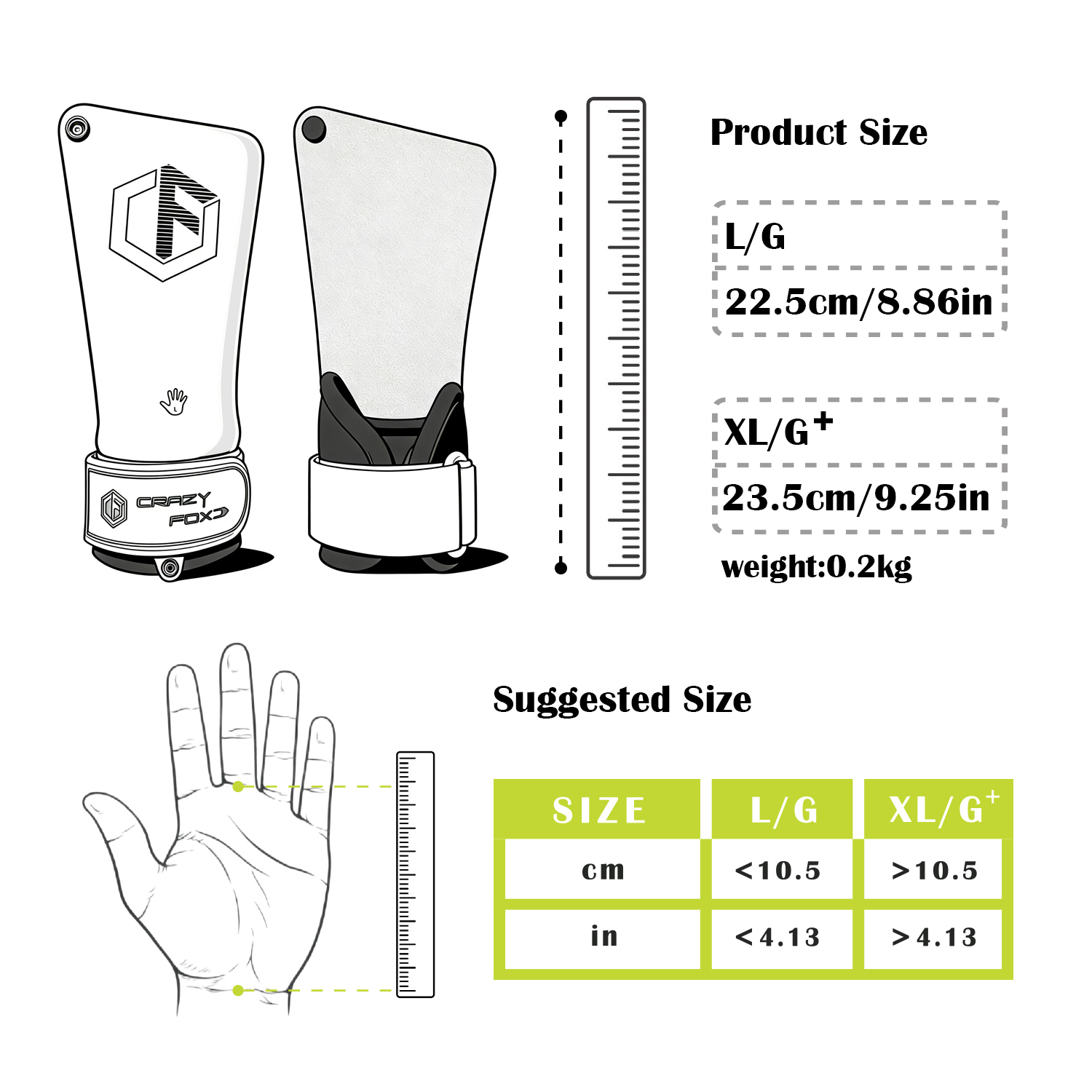 Natural Rubber Anti‑Slip Palm  - Crossfit Training Gear avis et prix