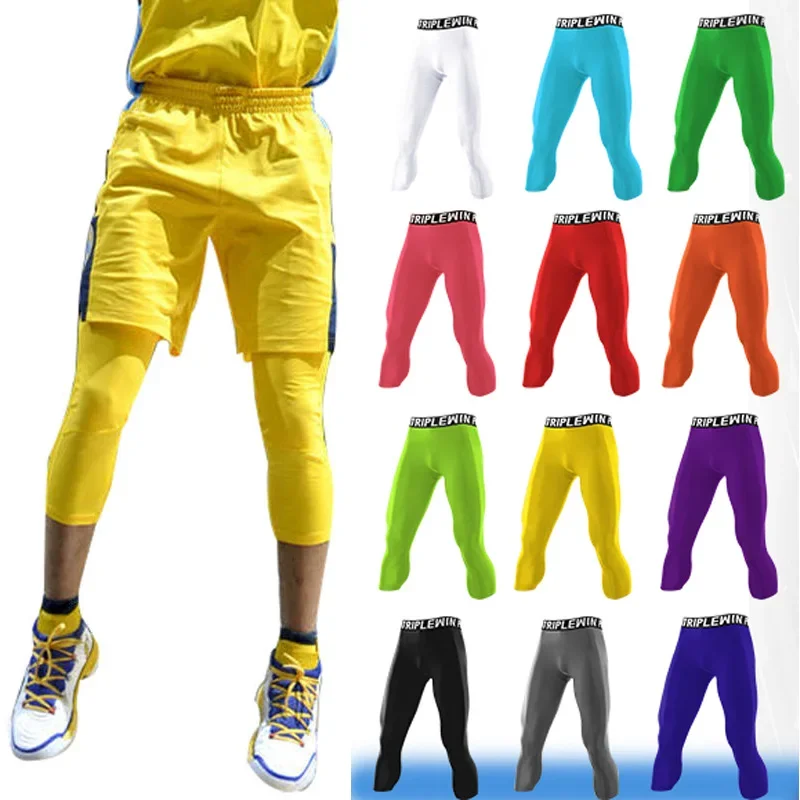 Men GYM Capri Running Tights P - Crossfit Training avis et prix