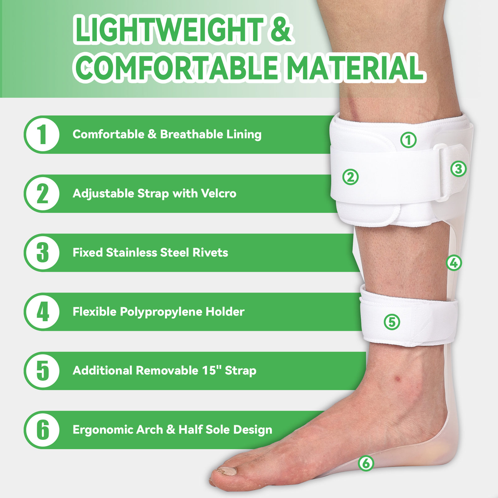 AFO Drop Foot Brace for Walkin - Ankle Mobility Band avis et prix