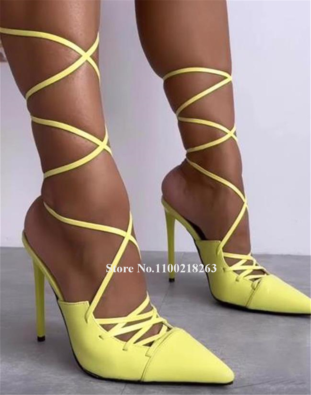 Lace-up Thin Heel Sandals Newe - Crossfit Outfit avis et prix